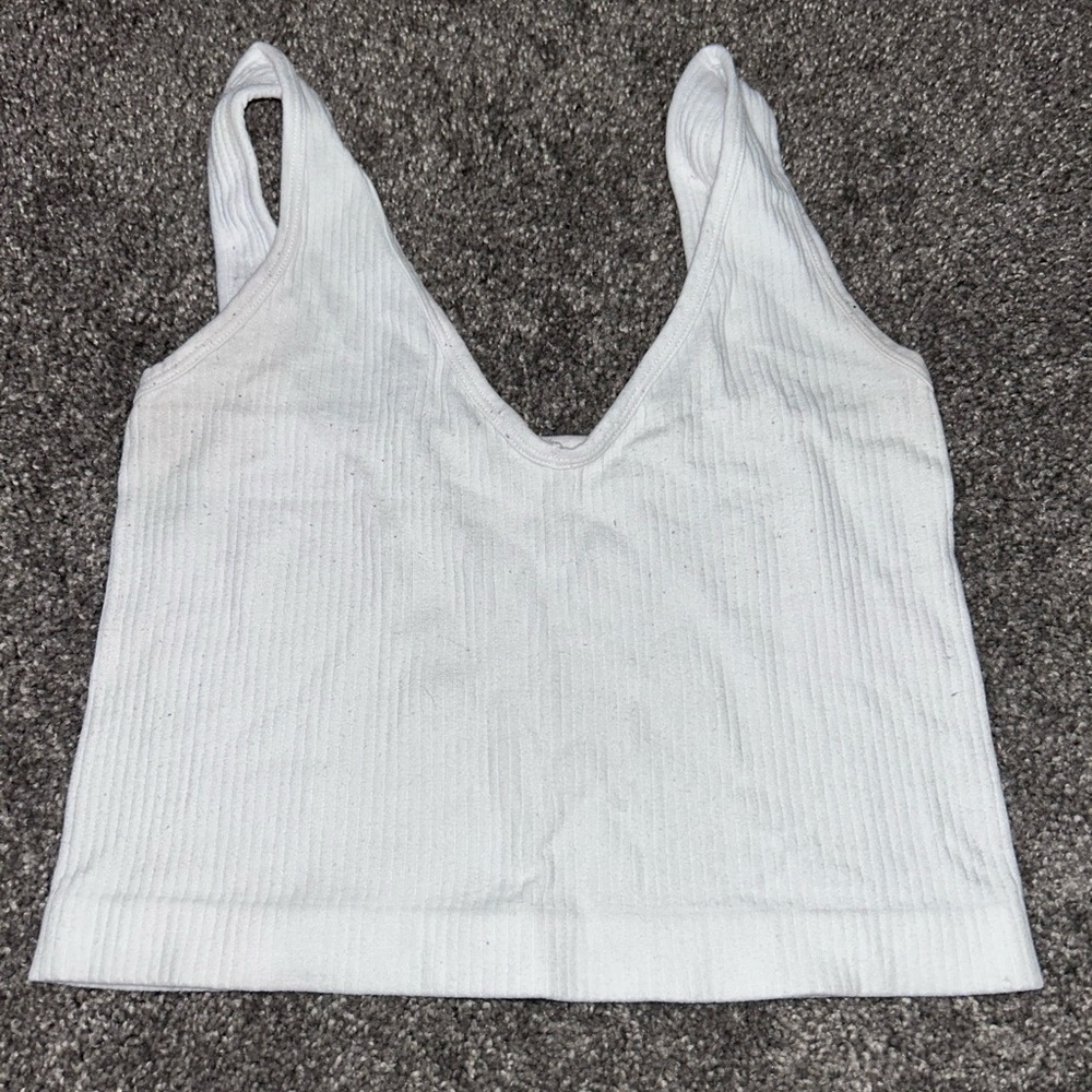 Ribbed tank top